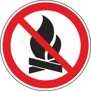 Aufkleber-feuermachen-verboten