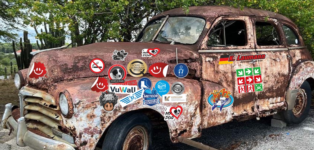 Sticker Aufkleber Etiketten