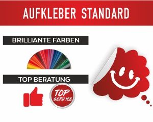 Aufkleber Standard